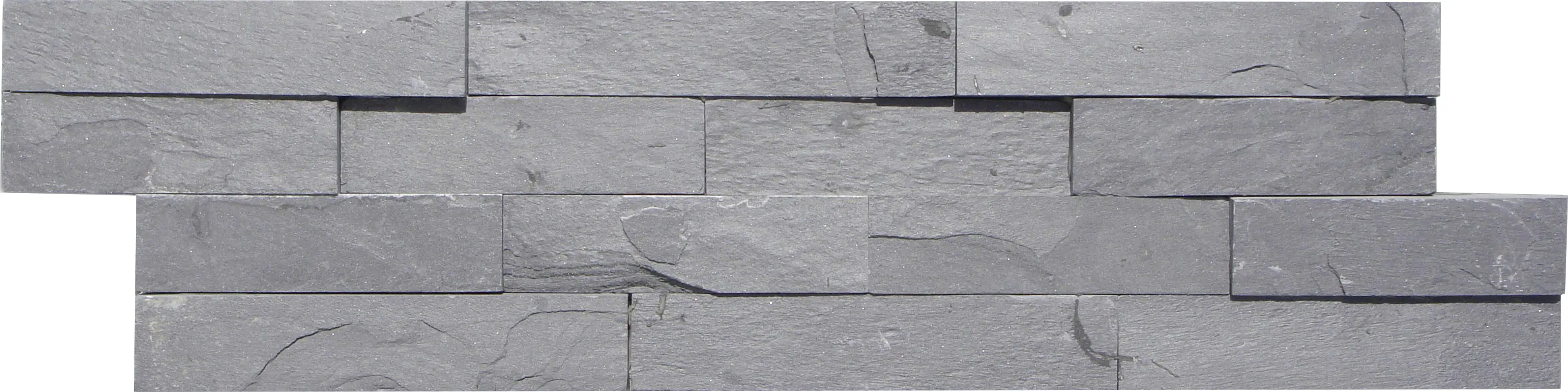 Verblendstein schiefer 60 x 15 cm schwarz Verblendstein schiefer 60 x 15 cm schwarz