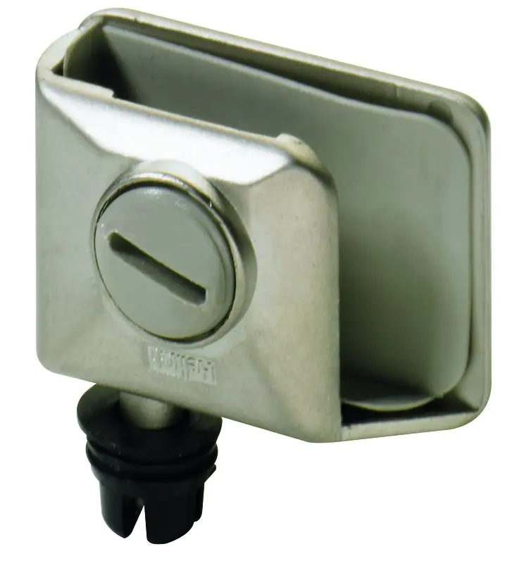 4008057150644 Hettich Glastürscharnier Zinkdruc kguss, vernickelt/matt, 1 Stück