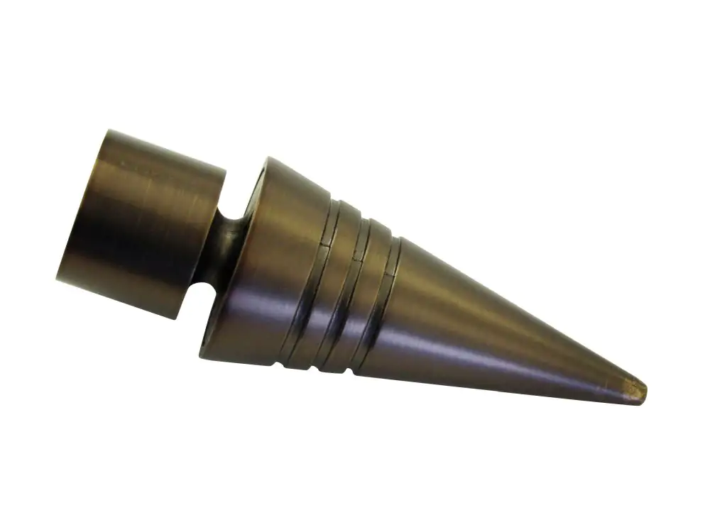 Gardinia Endknopf Chicago Spitze bronze Spitze bronze, Ø 20 mm