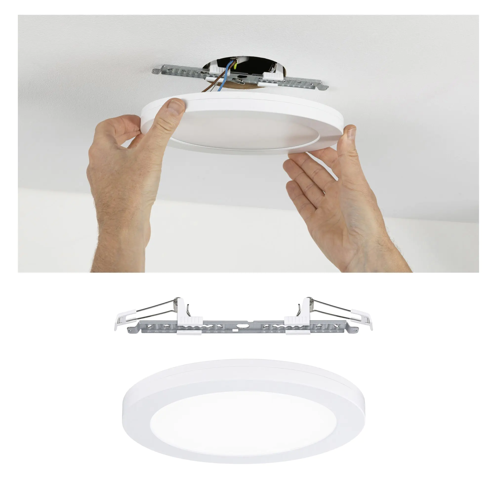 Paulmann LED Einbauleuchte Cover-it weiß 22,5 cm 16,5 W Paulmann LED Einbauleuchte Cover-it weiß 22,5 cm 16,5 W