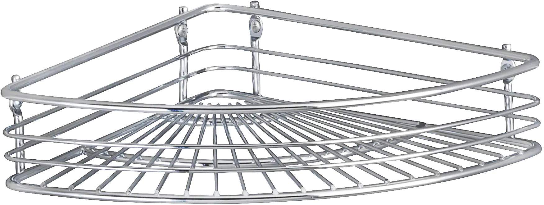 4008838168226_1375535 Wenko Eckduschkorb Milano Stahl, chrom