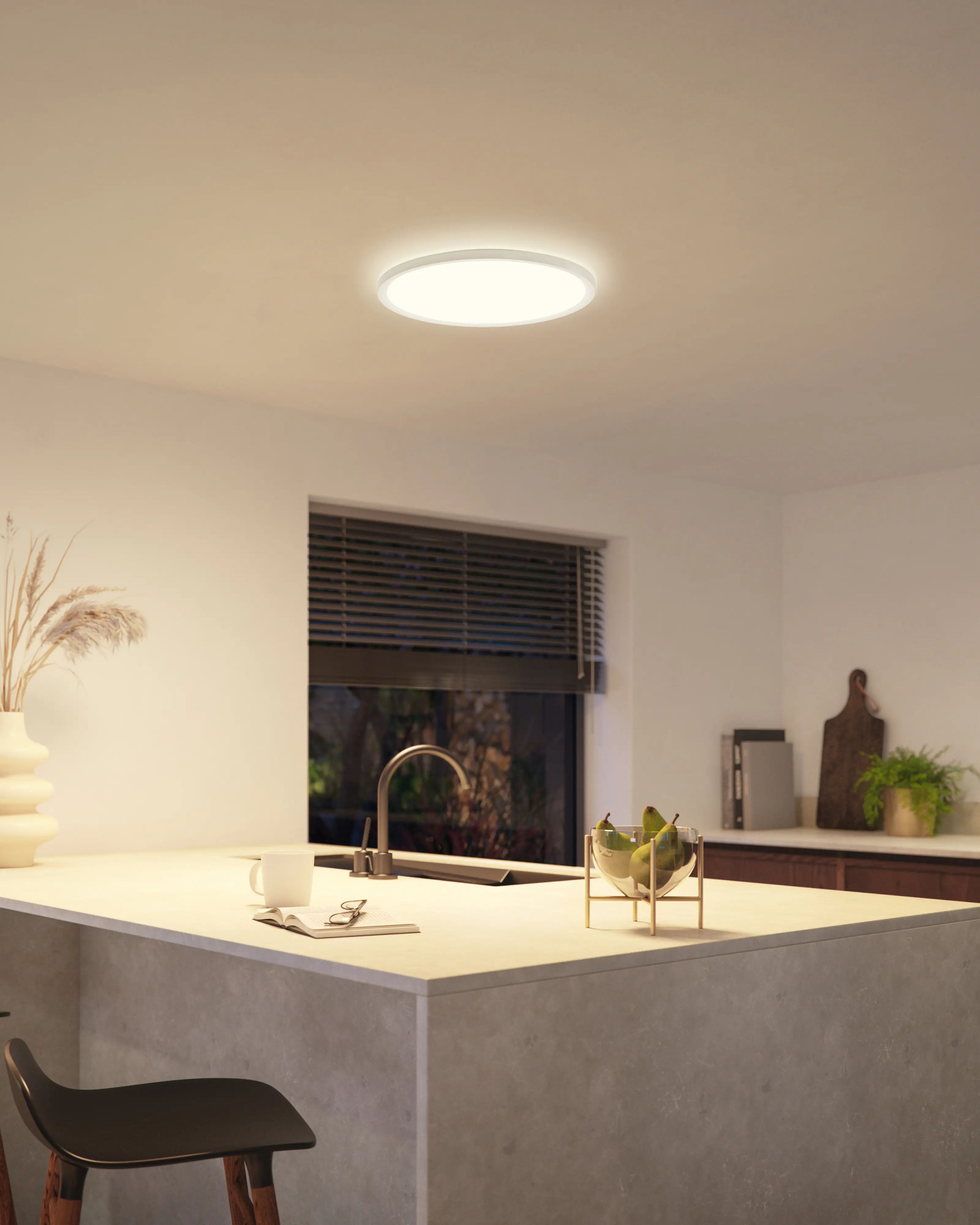 Philips Hue LED Deckenleuchte Tento rund weiß Ø 42,1 cm warmweiß-kaltweiß