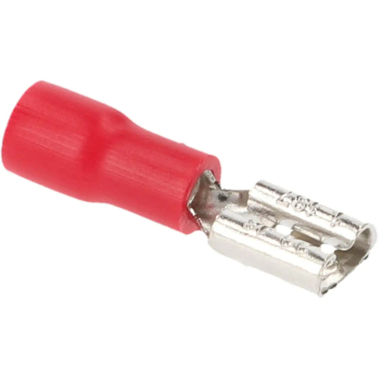 Cartrend Flachsteckhülsen 4,8mm rot 20x