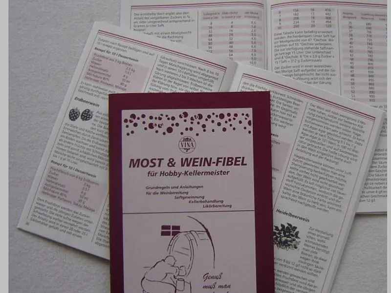 Vina Most- & Weinfibel für Hobby-Kellermeister