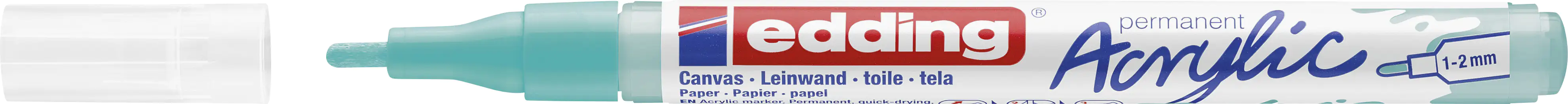 edding 5300 Acrylmarker fein opulent türkis 1 -2 mm