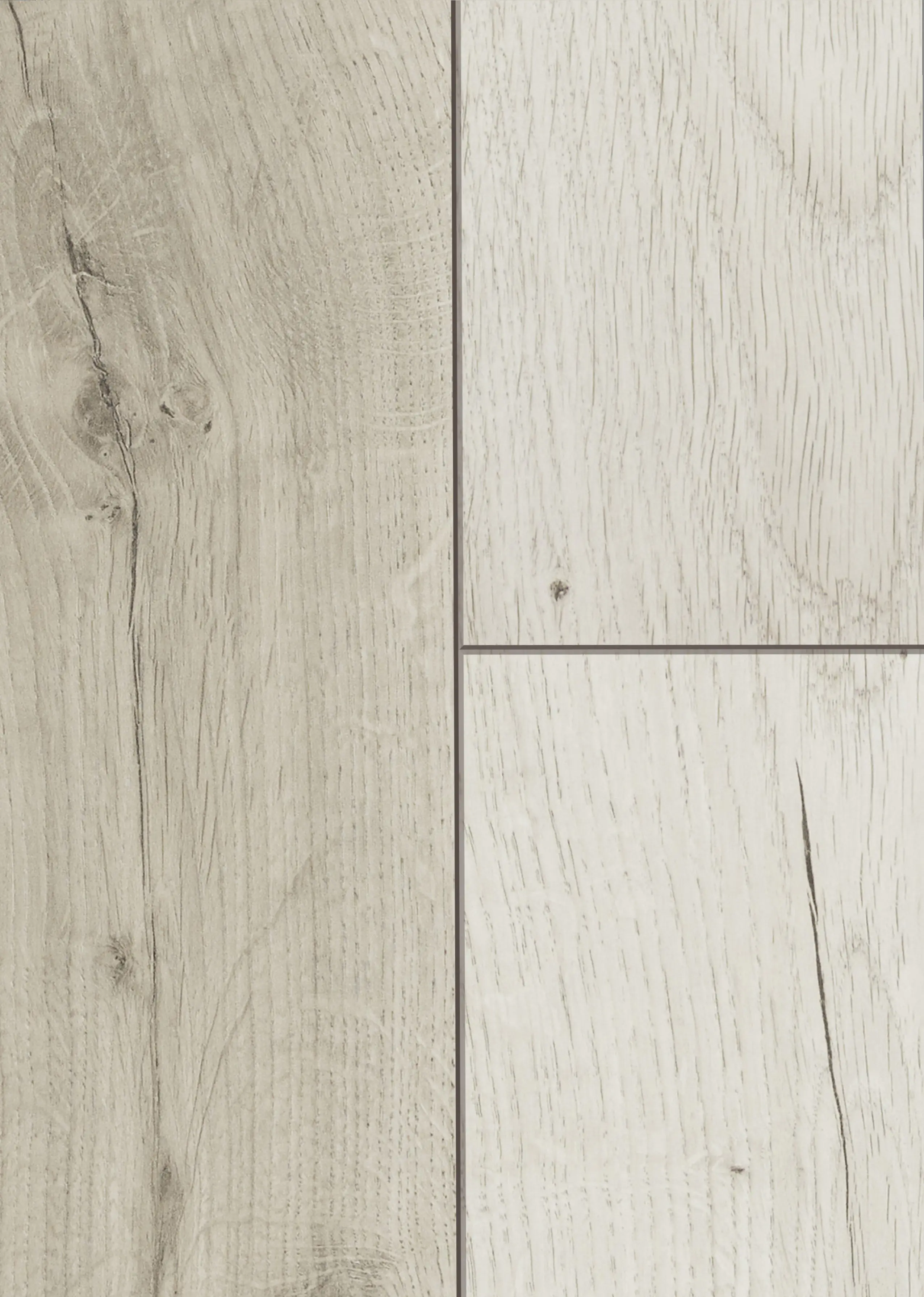 Classen Laminat Megaloc Aquaprotect 128,5 x 19,2 cm 8 mm Eiche grau mix