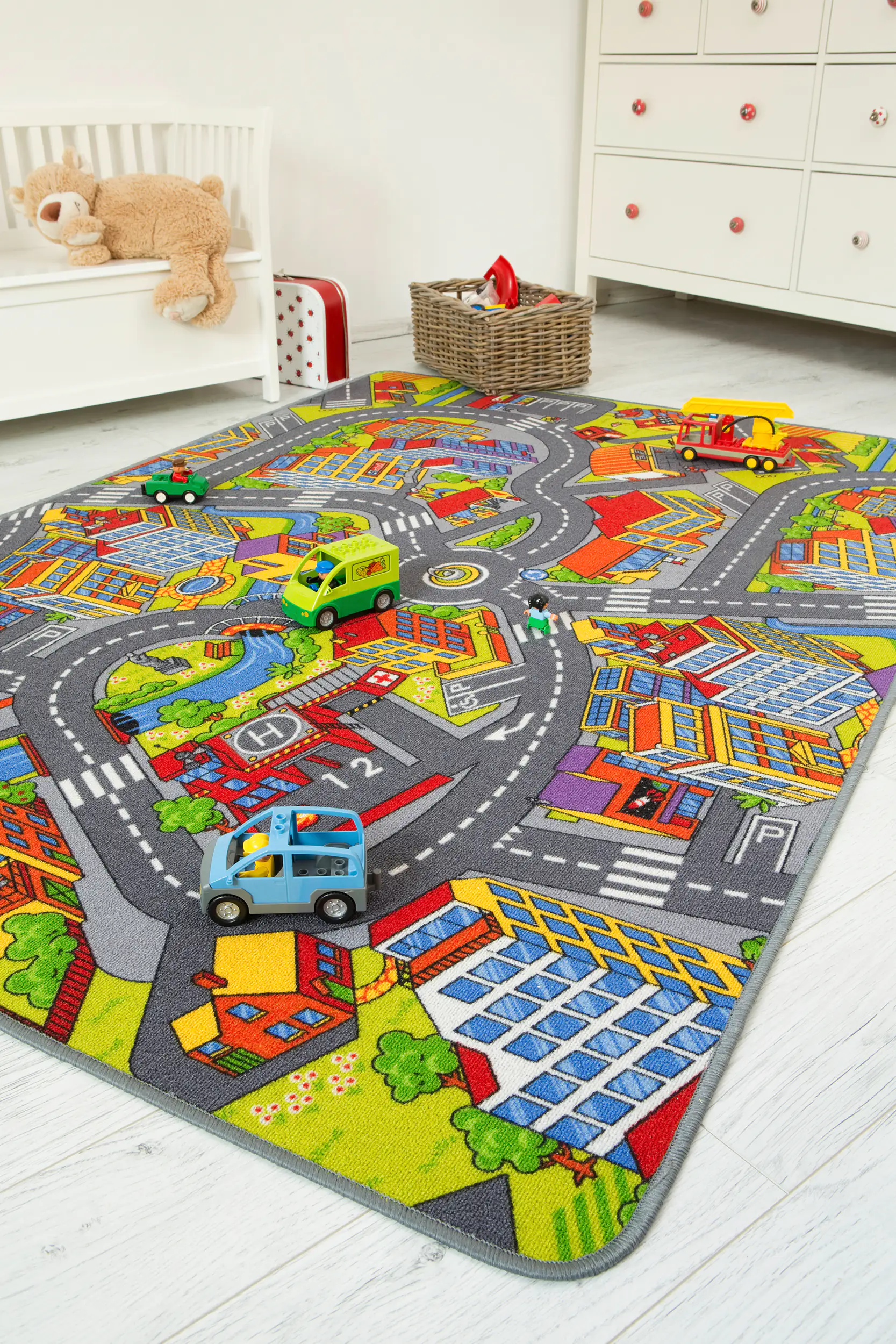 Andiamo Kinderteppich Straßenteppich 165 x 100 cm Andiamo Kinderteppich Straßenteppich 165 x 100 cm