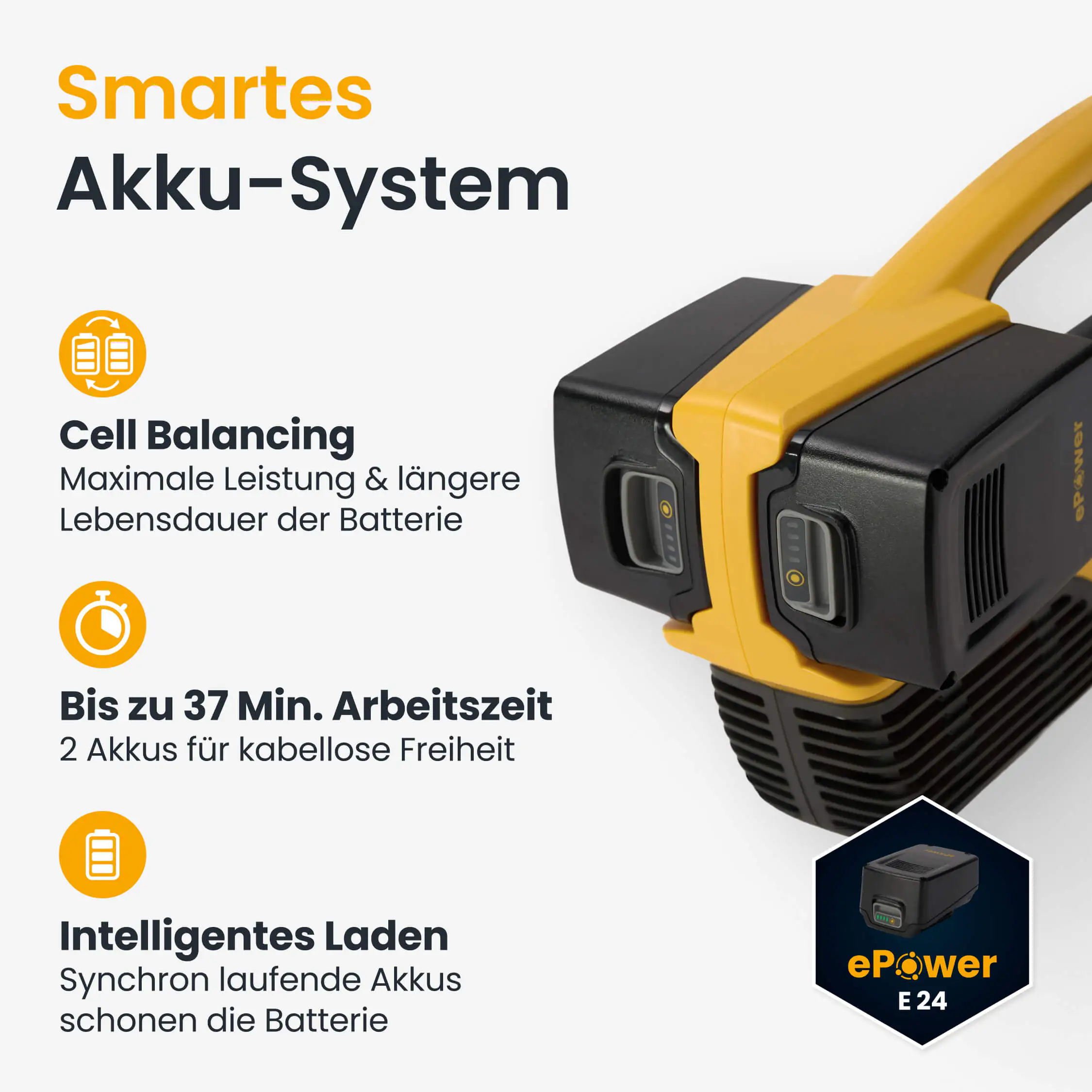 Stiga Akku-Laubbläser BL 300e Set inkl. Akkus und Ladegerät