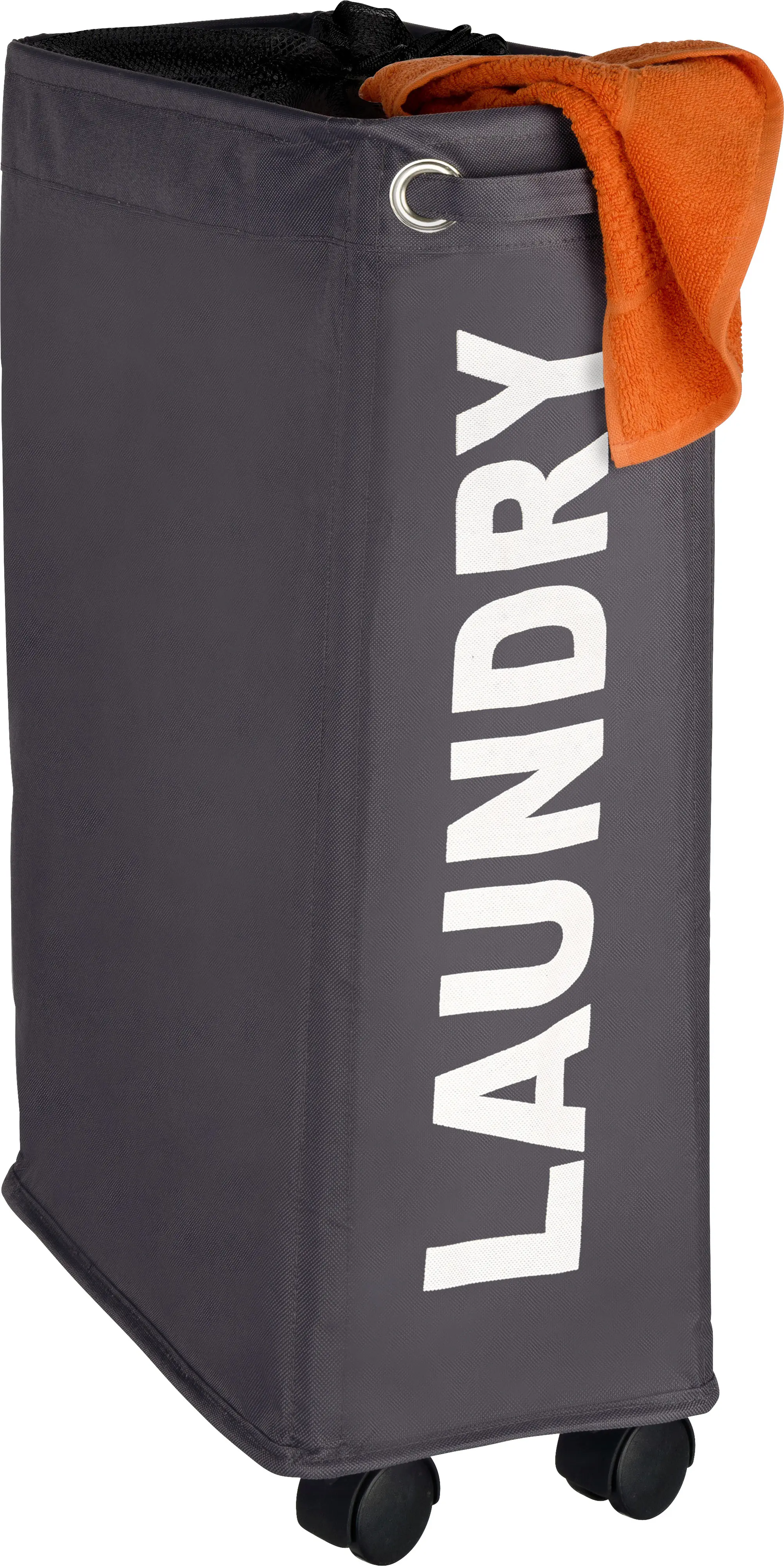Wenko Wäschesammler Corno 43 l, grau