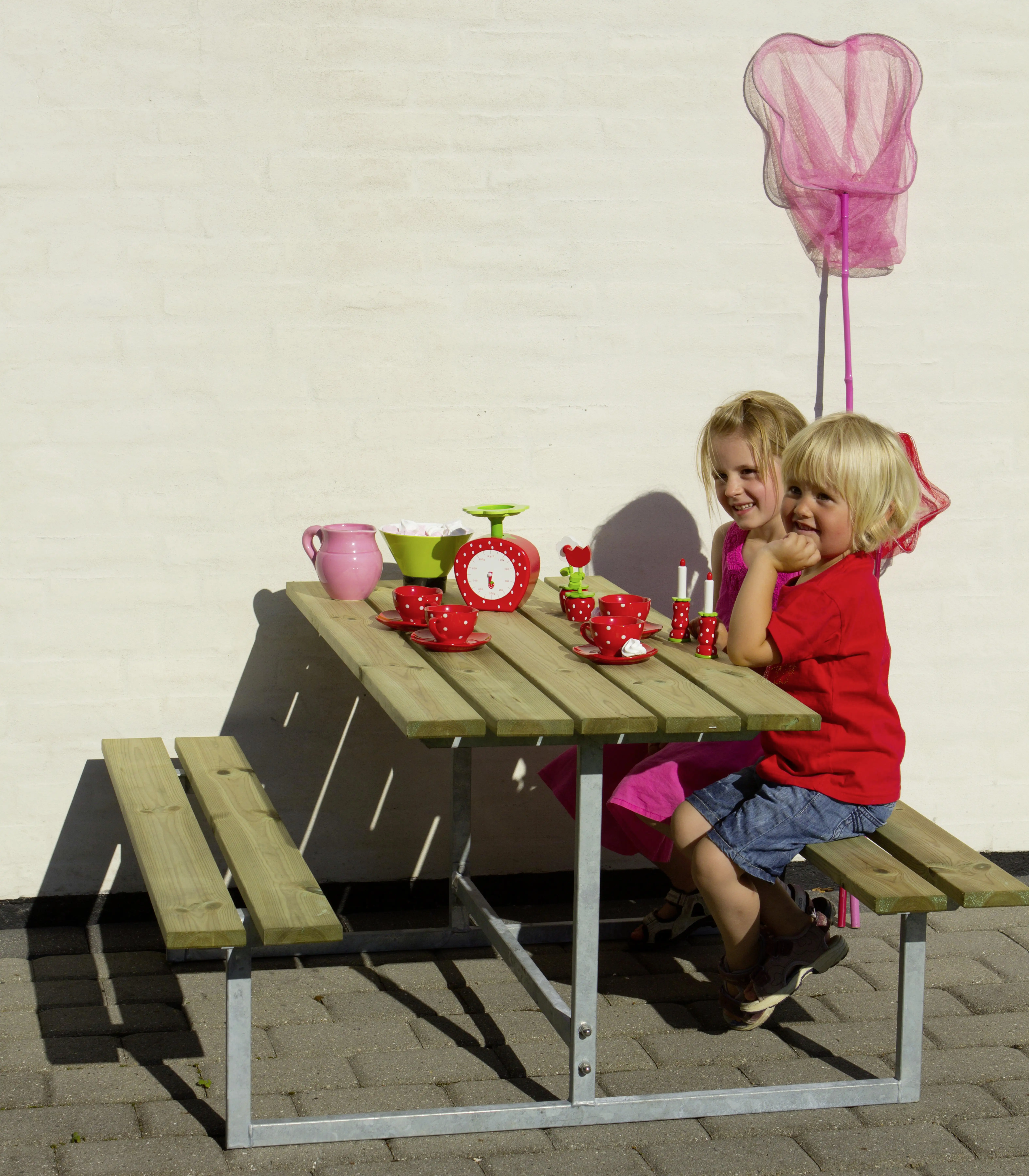 Plus Kindermöbel Basic 110 x 110 x 55 cm Kiefer / Fichte