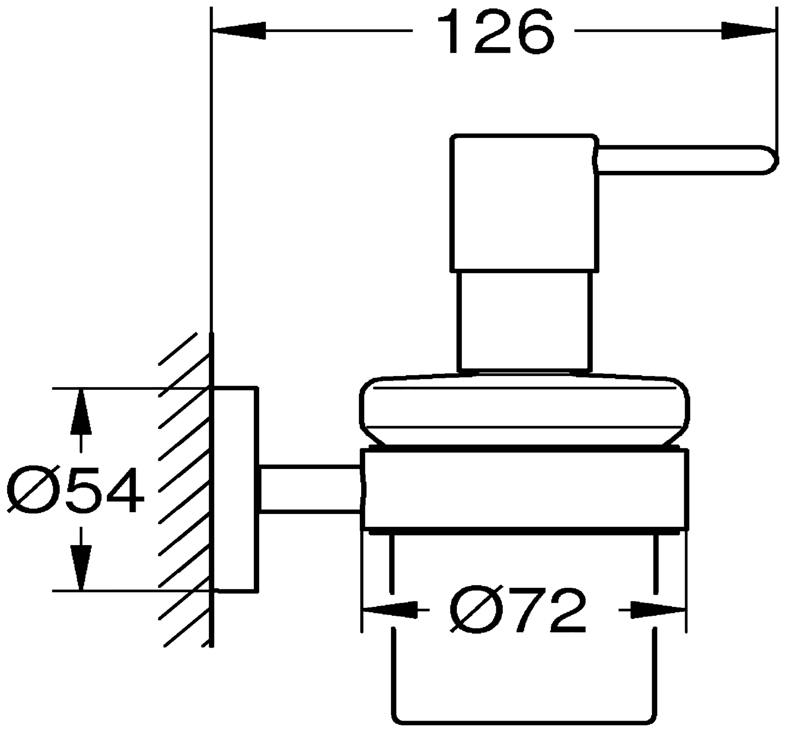 Grohe Start Seifenspender mit Halter chrom