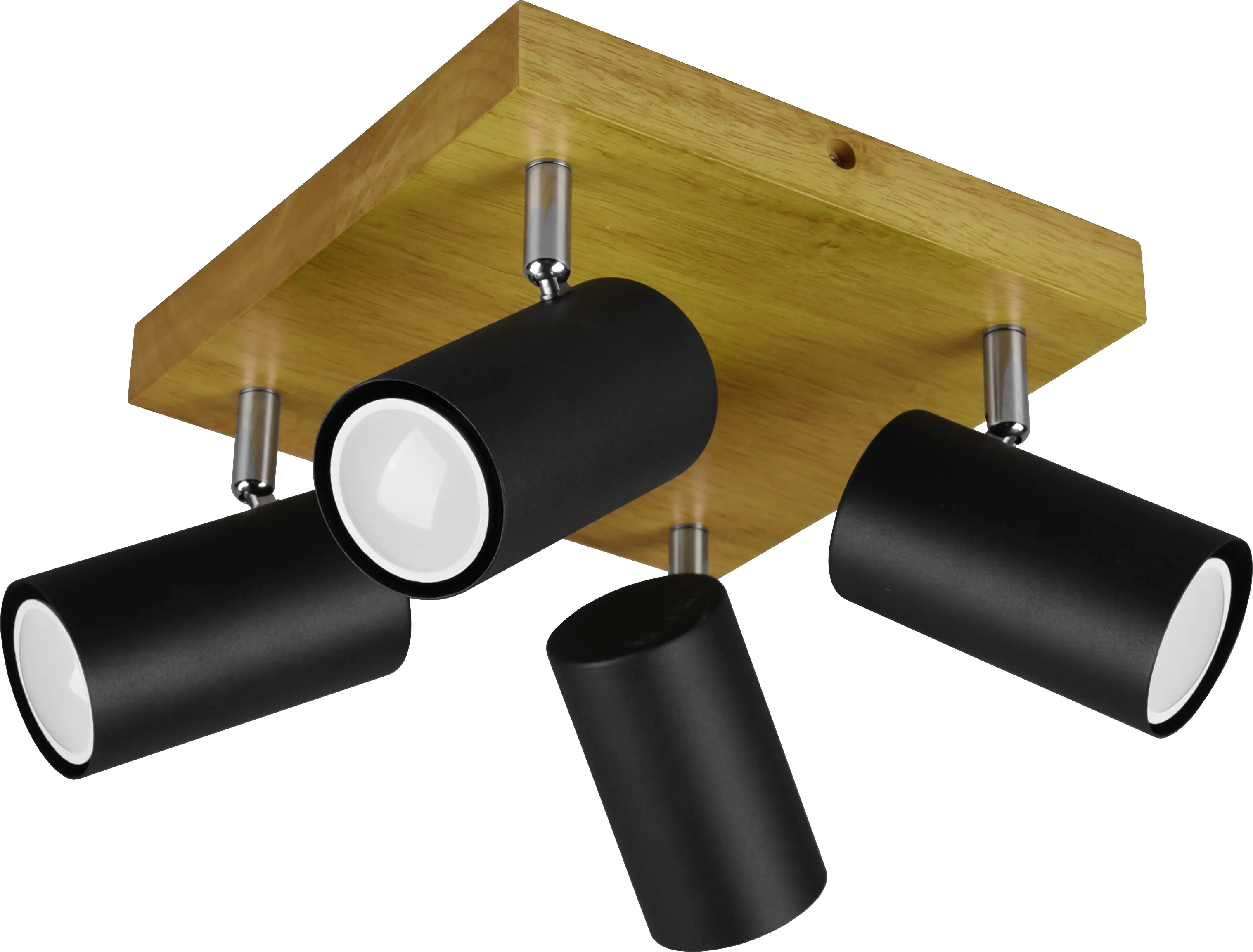 Trio Leuchten 4er Spot Marley GU10, schwarz Trio Leuchten 4er Spot Marley GU10, schwarz