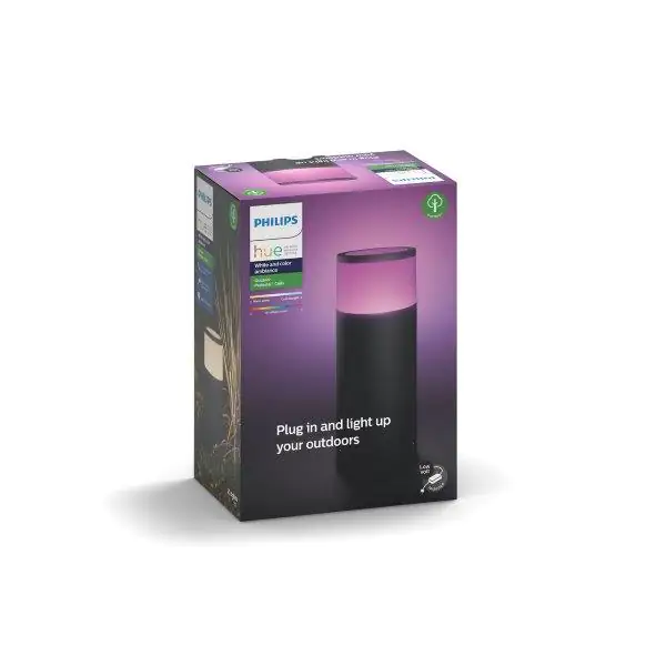 8718696168011_1 Philips Hue LED Sockelleuchte White & Color Ambiance Calla Basisset 25 cm