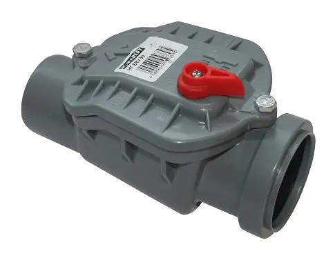 Marley Rückstauverschluß für HT-Rohr Ø 50 mm