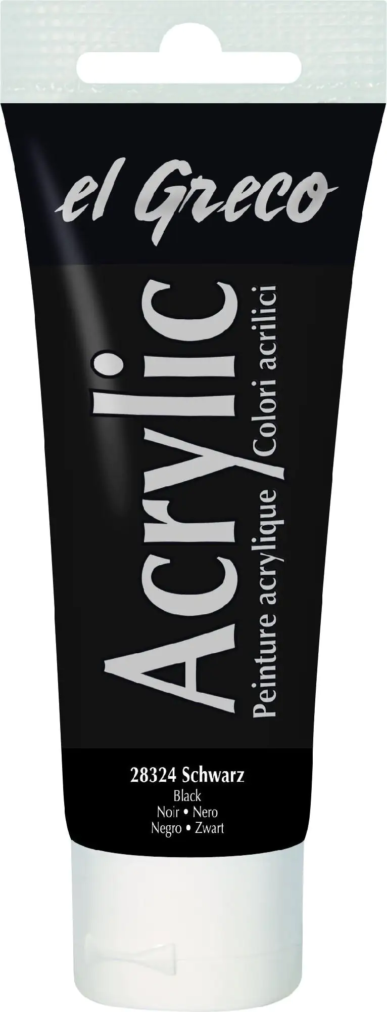Kreul el Greco Acrylic Tube schwarz 75 ml Kreul el Greco Acrylic Tube schwarz 75 ml