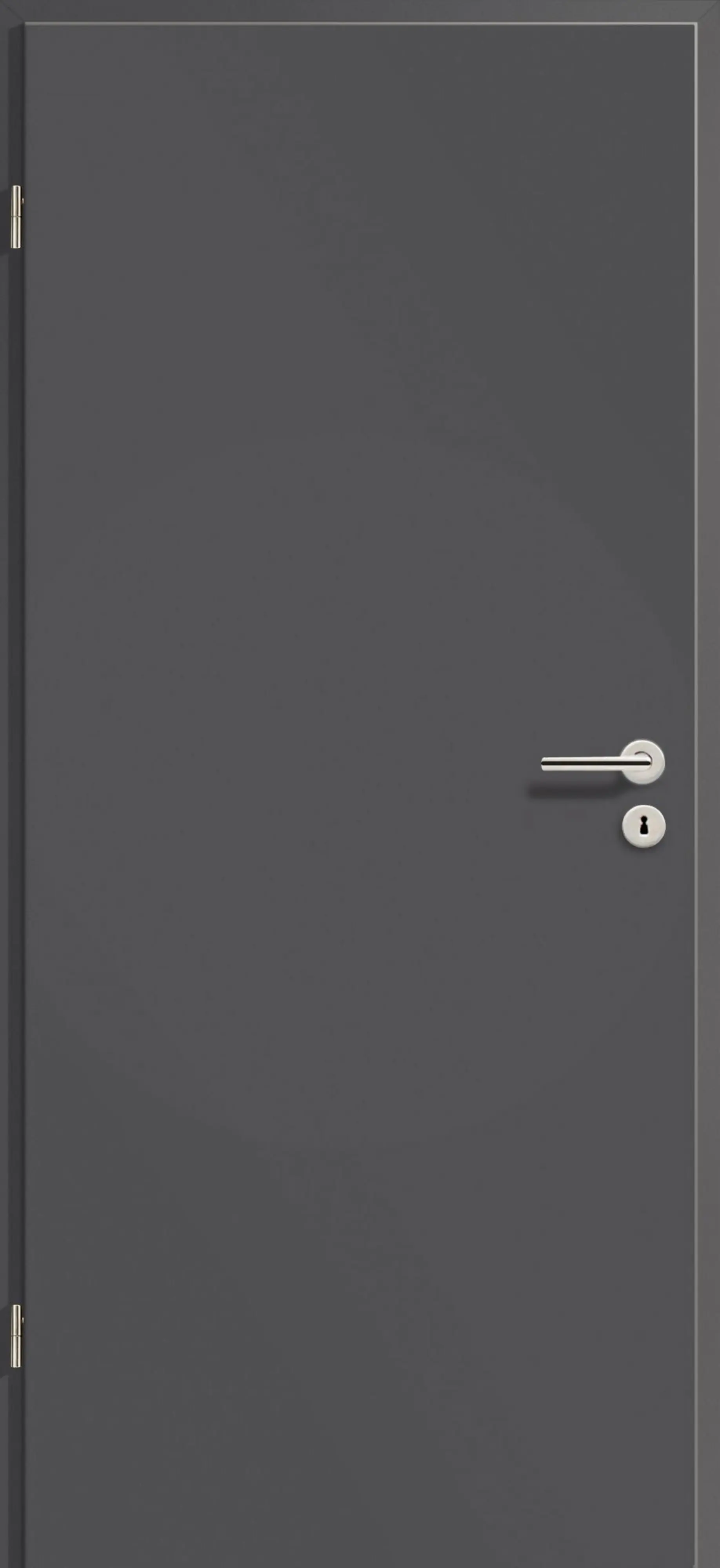 GetaDoor Zimmertür CPL Titangrau Röhrenspan