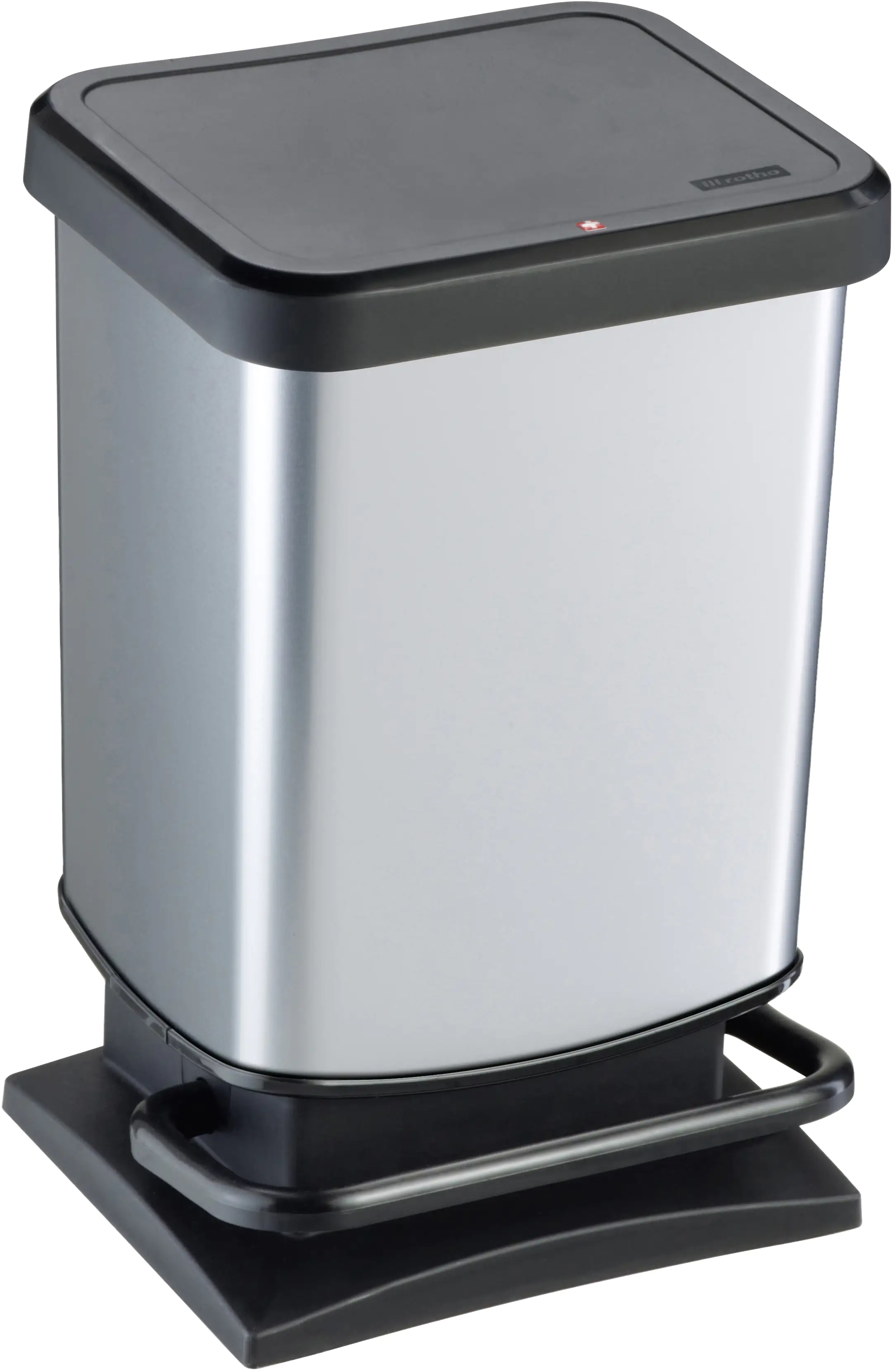 Rotho Treteimer Paso 20 L silber Rotho Treteimer Paso 20 L silber