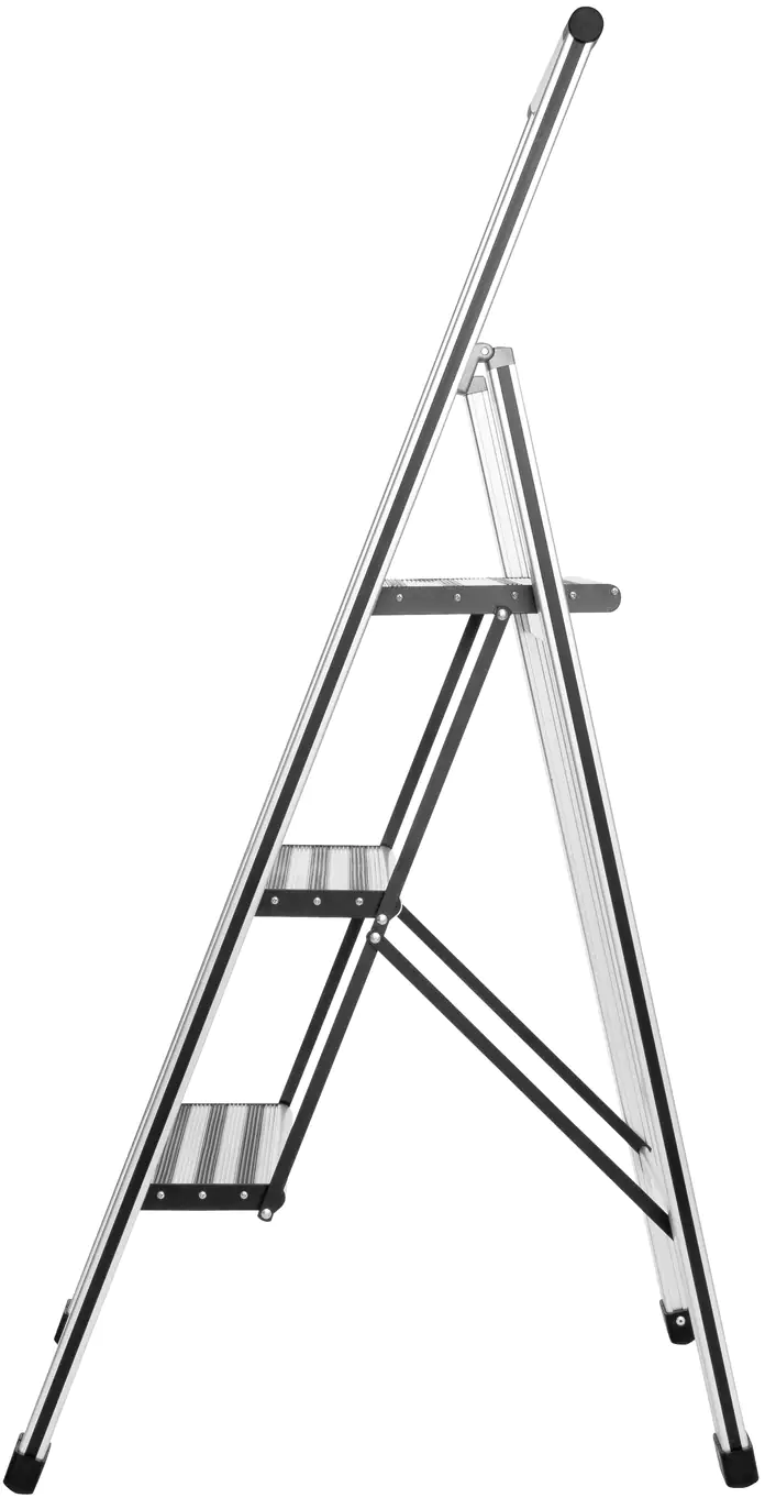 Wenko Aluminium-Design Klapptrittleiter 2,55 m Wenko Aluminium-Design Klapptrittleiter 2,55 m