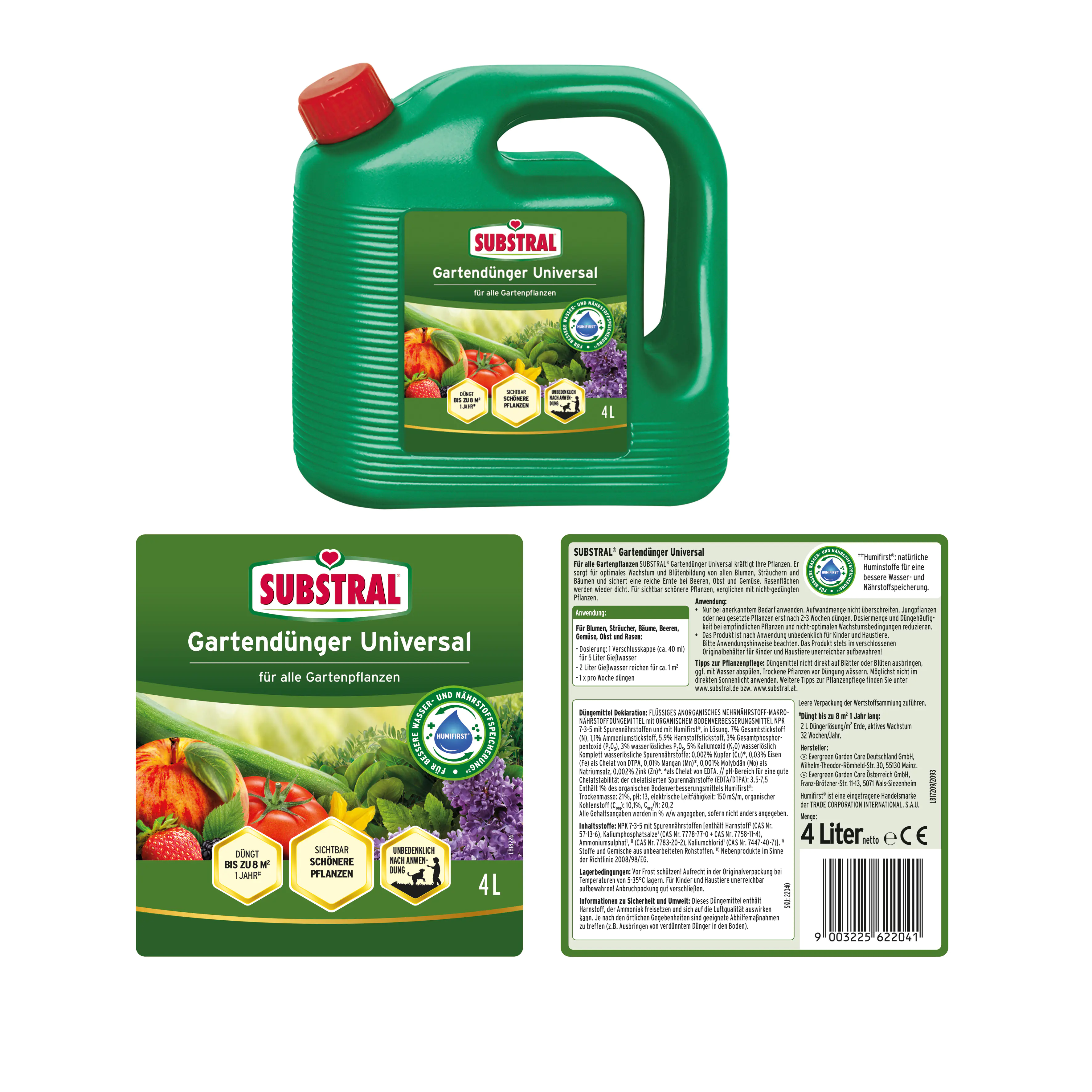 Substral Gartendünger Universal flüssig 4 L