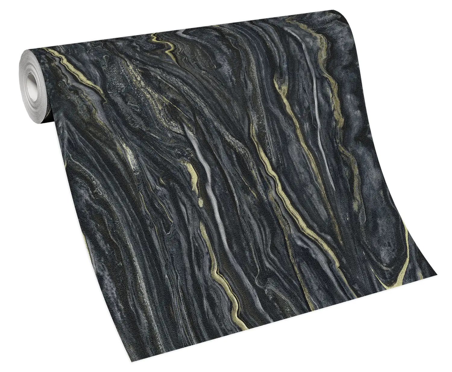 Erismann Vliestapete 10149-15 ELLE Decoration mamor schwarz 10,05 x 0,53 m