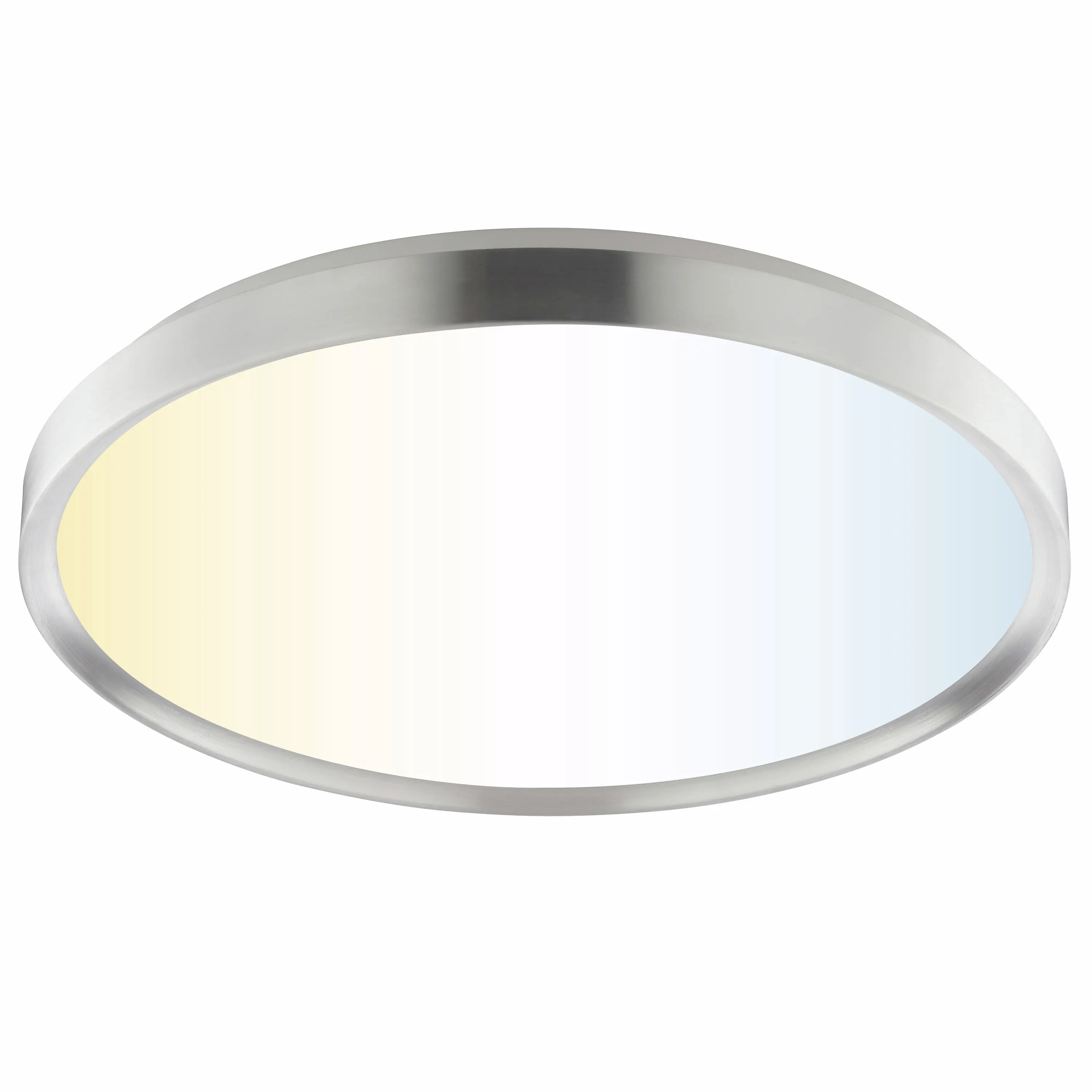 Brilliant LED Deckenleuchte Fancia 17W Ø 32 cm Metall weiß warmweiß-kaltweiß