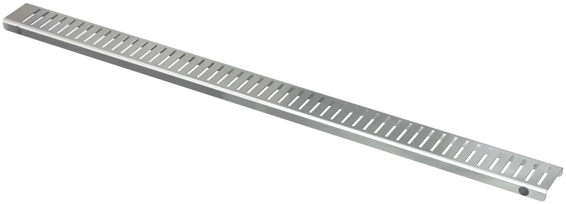 4333692063982 Primaster Rost für Duschrinne Edelstahl 75 cm silber perforiert