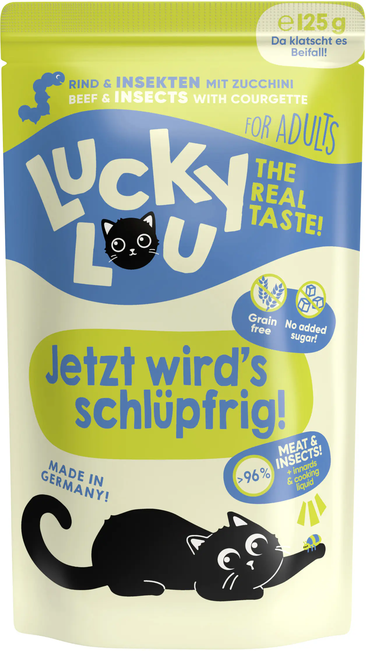 Lucky Lou Lifestage Adult Rind und Insekten 125g Lucky Lou Lifestage Adult Rind und Insekten 125g