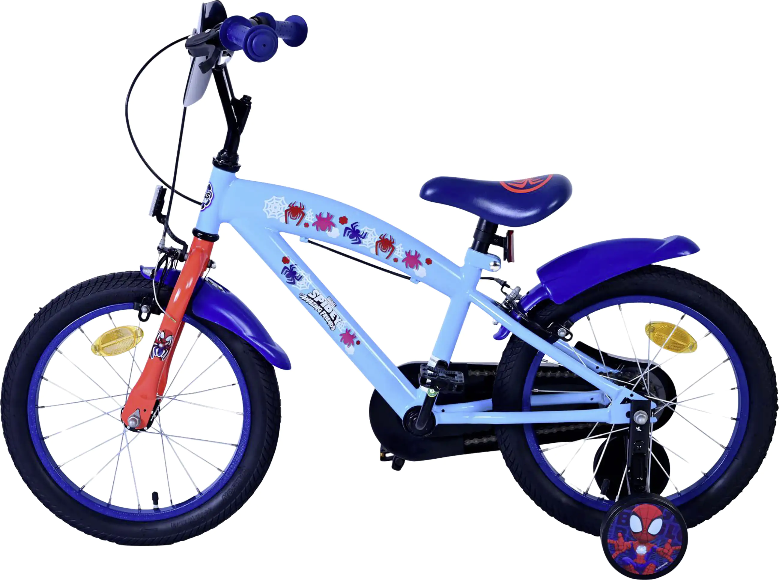 Kinderfahrrad Spidey and his Amazing Friends 16 Zoll blau