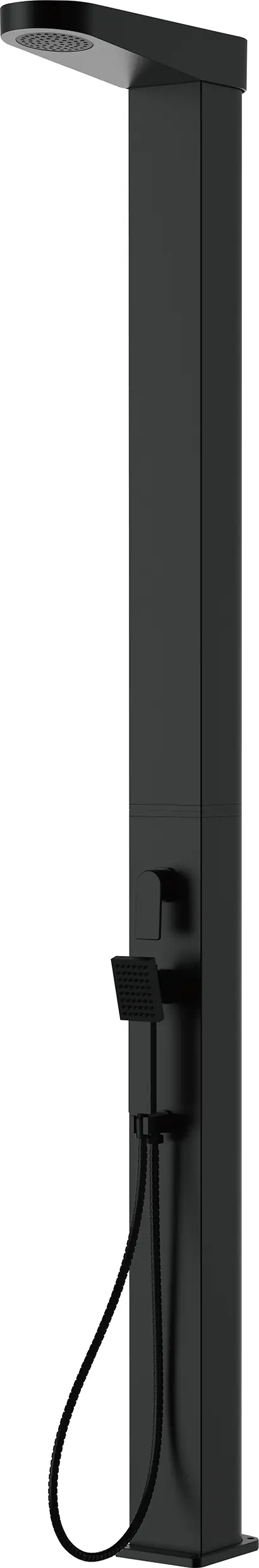 Steinbach Solardusche Solara Aluminium schwarz