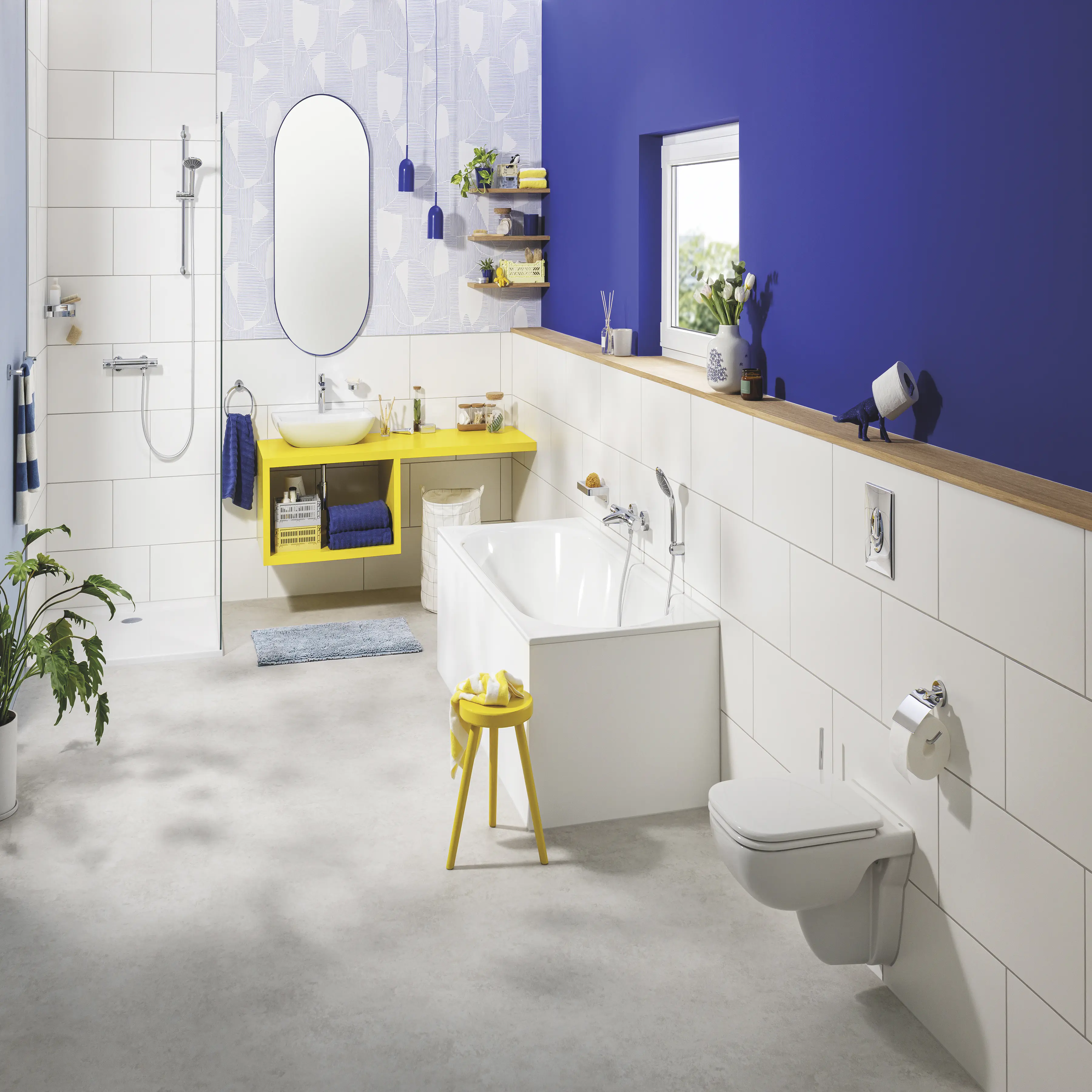 Grohe Start WC-Papierhalter chrom klebbar