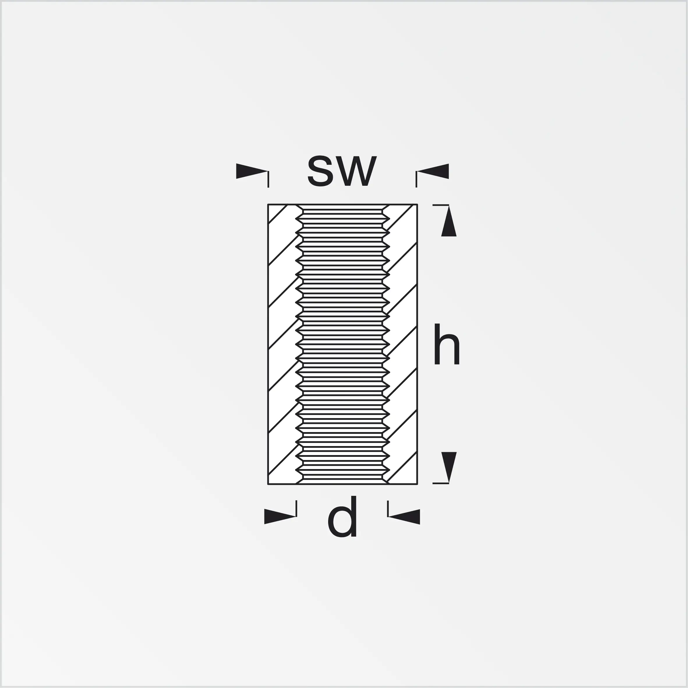 alfer Sechskantverbindungsmuffe M12 Stahl verzinkt 1 Stück alfer Sechskantverbindungsmuffe M12 Stahl verzinkt 1 Stück