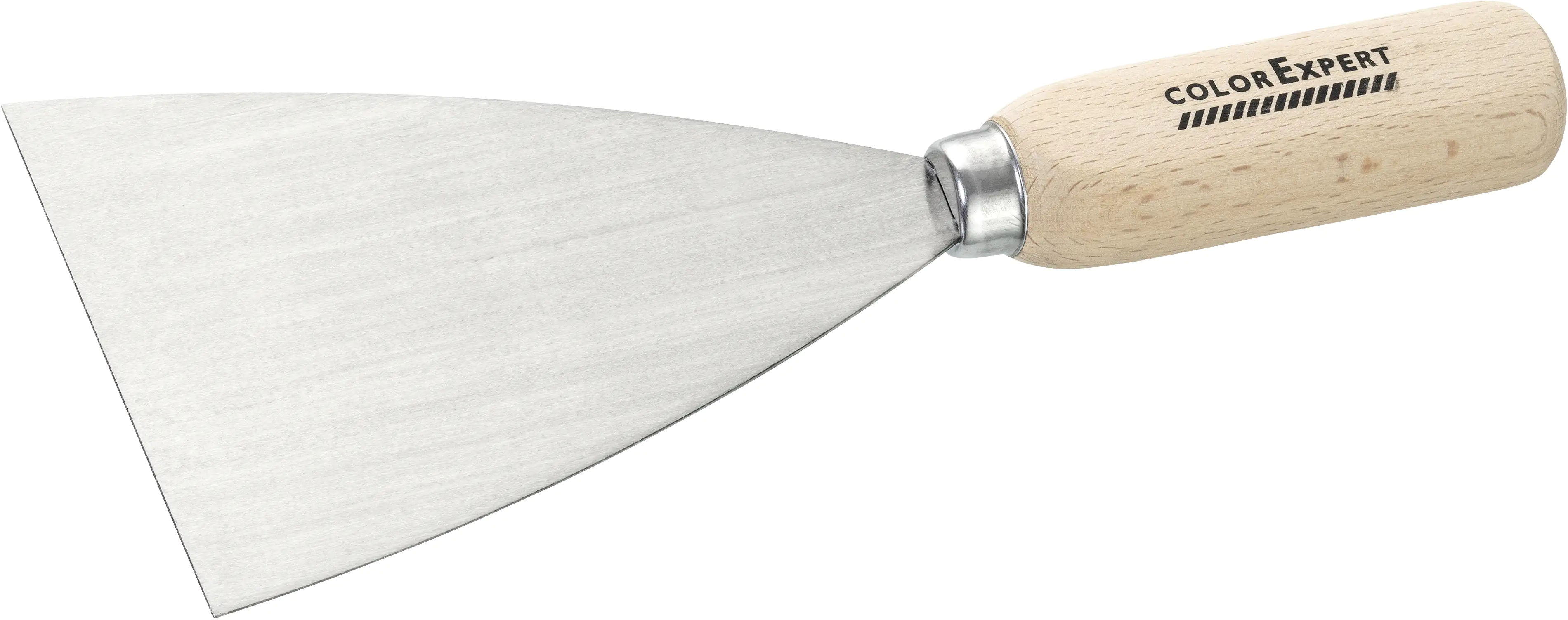 Color Expert Spachtel steifes Blatt 100 mm Holzgriff vernietet