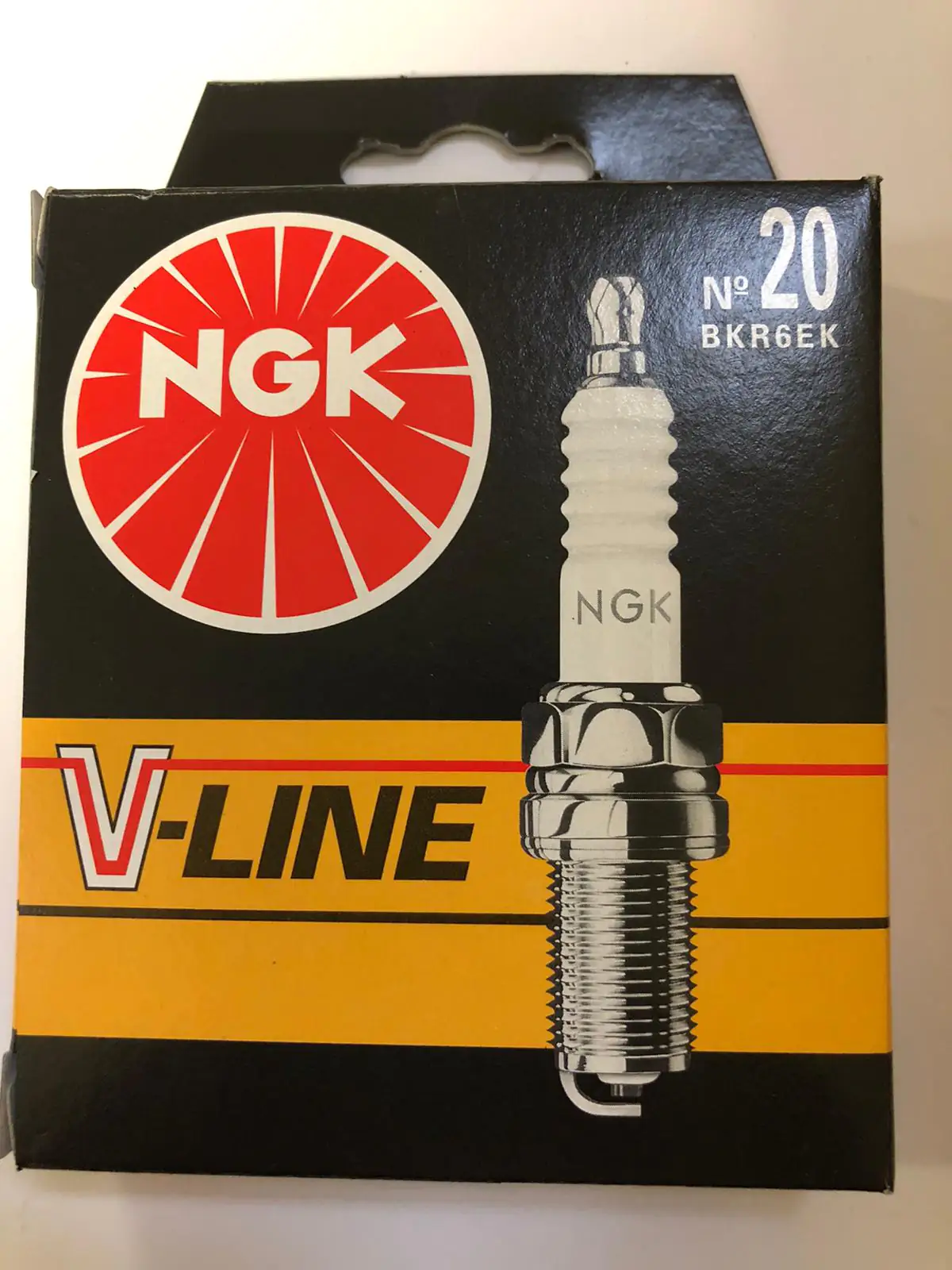 NGK Zündkerze BKR6EK 4er Pack V-Line 20