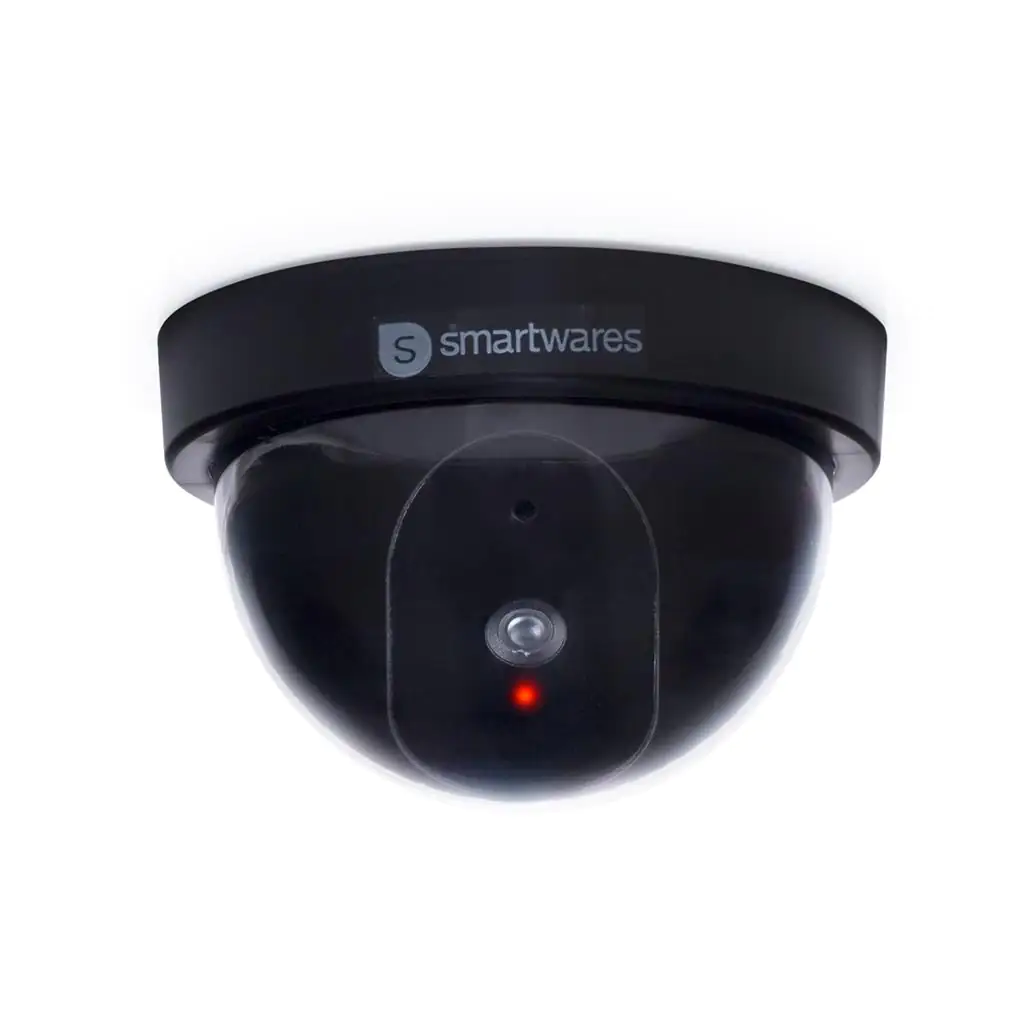 Smartwares Kamera Attrappe mit blinkender LED schwarz Smartwares Kamera Attrappe mit blinkender LED schwarz