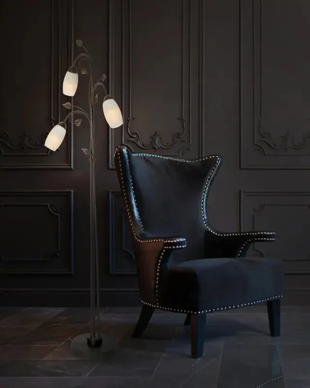 Globo Stehleuchte Venezia 45 x 150 cm (Ø x H) rostfarben