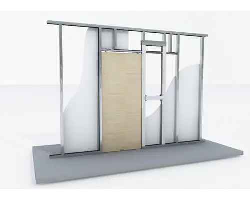 Knauf Schiebetürsystem Pocket Kit für Holz- und Glastürblatt für CW 75 & 100