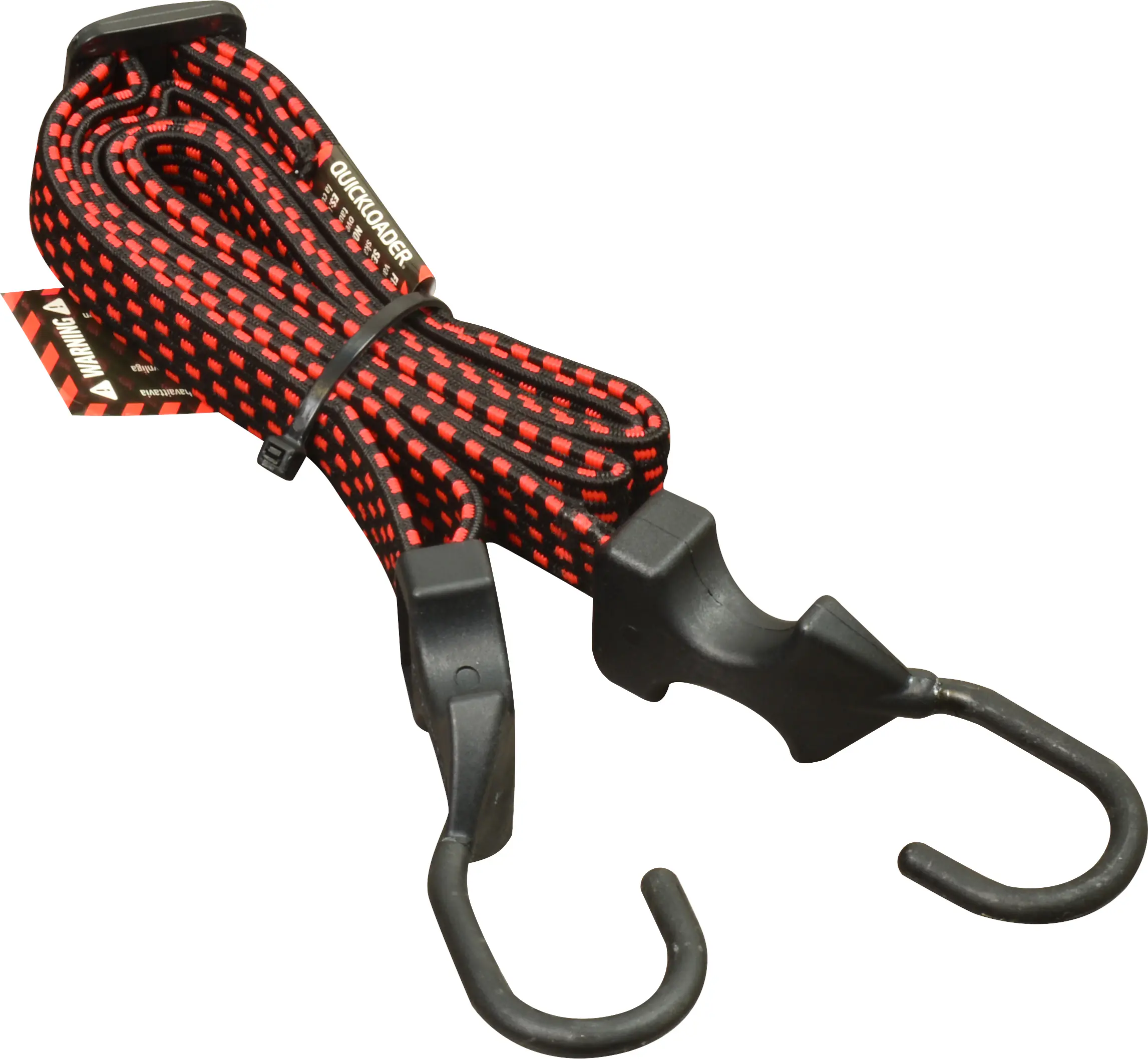 QUICKLOADER® Gummiseil Butterfly Bungee 18 mm x 140 cm 2 Stück rot