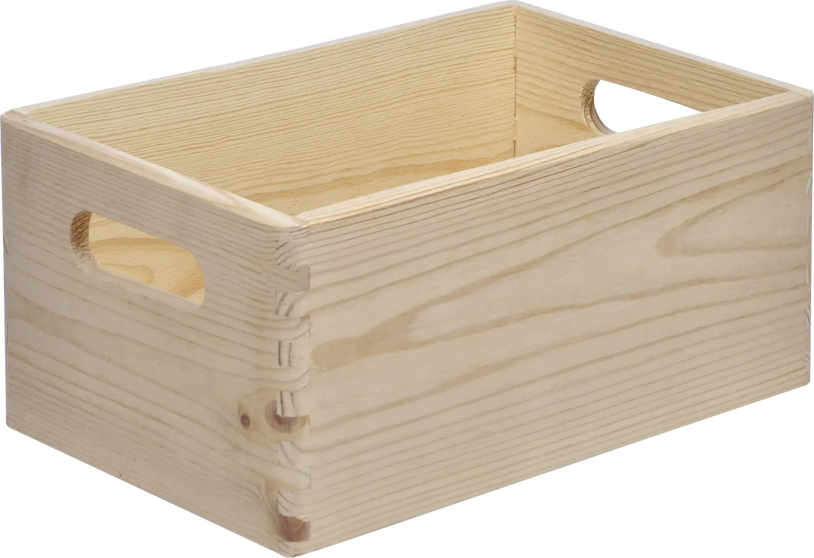 Stapelbox Holz Größe S 30 x 20 x 13,5 cm 