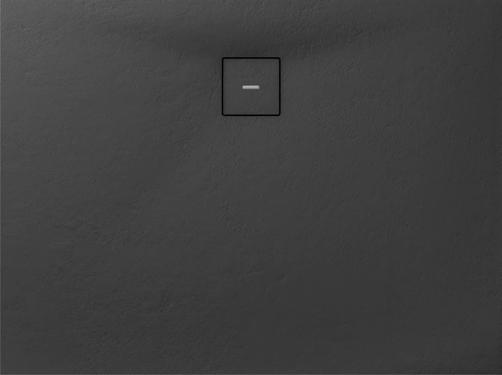 Breuer Duschwanne Modern Line Anthrazit Rechteck, 80x140 cm, Höhe: 3,5 cm