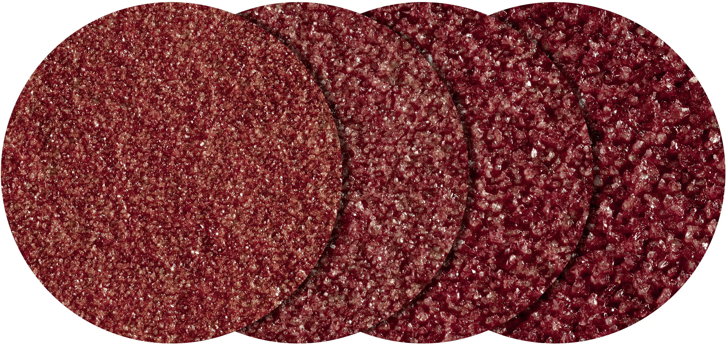 Wolfcraft Schleifaufsätze mit Eindrehdorn 50 mm 8 Stück