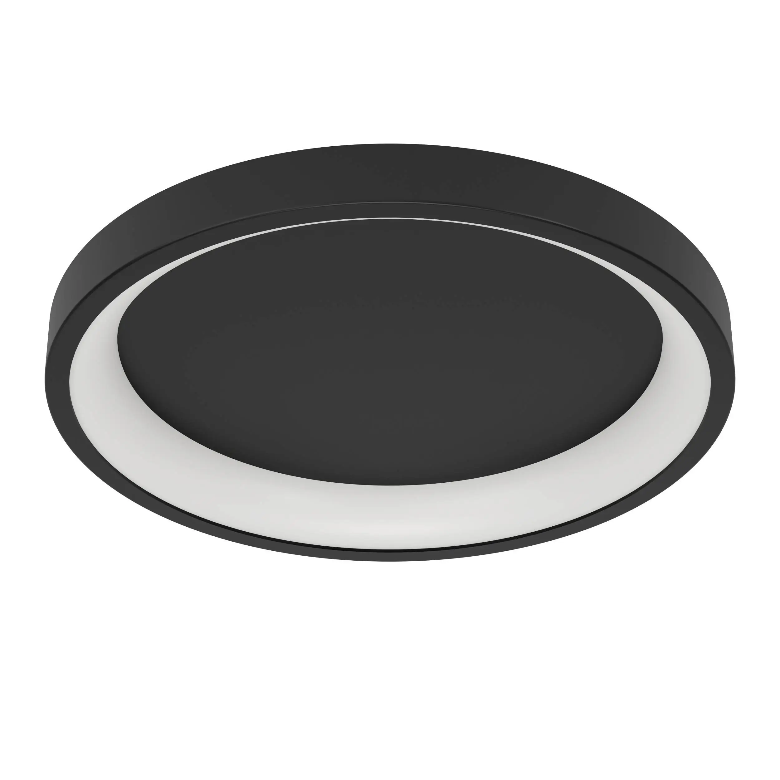 Eglo LED Deckenleuchte Lorezello-Z schwarz Ø 35 x 8 cm warmweiß-kaltweiß dimmbar Eglo LED Deckenleuchte Lorezello-Z schwarz Ø 35 x 8 cm warmweiß-kaltweiß dimmbar