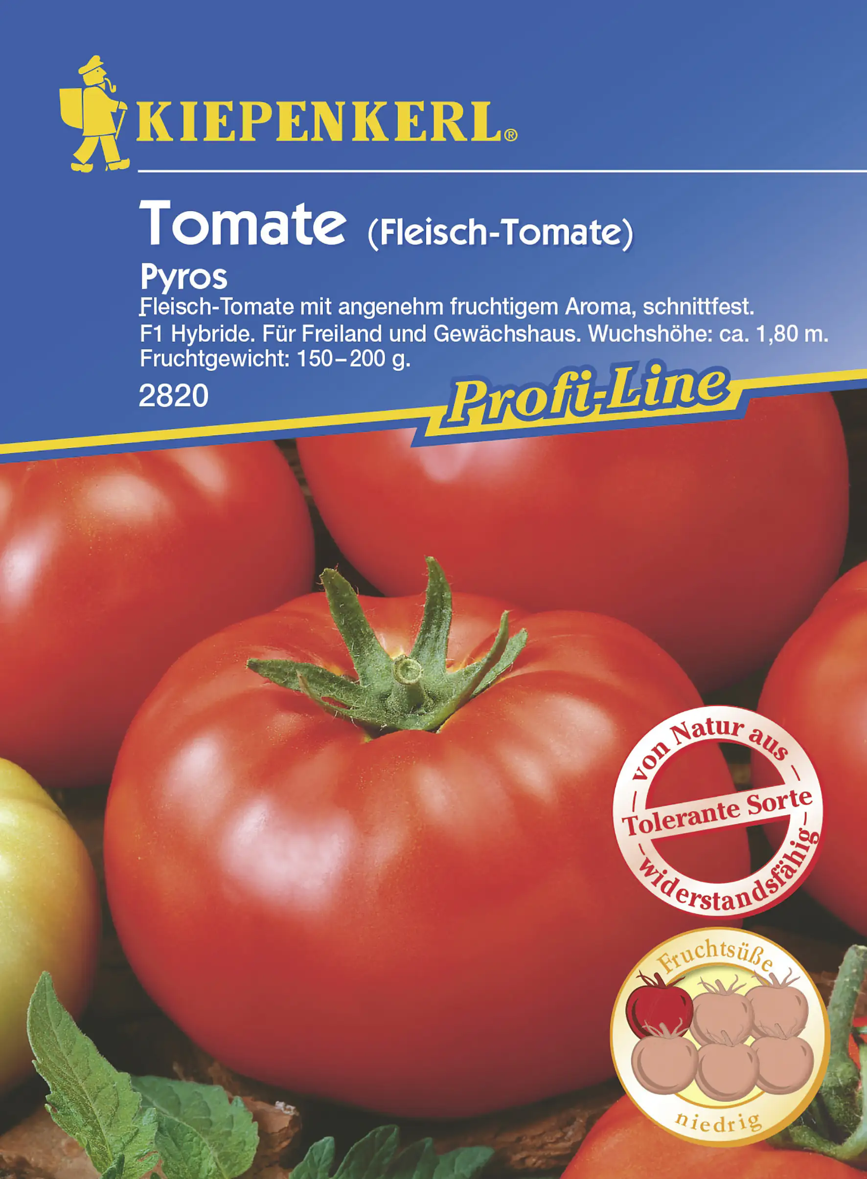 4000159178205 Kiepenkerl Fleisch-Tomate Pyros F1 Inhalt reicht für 15 Korn