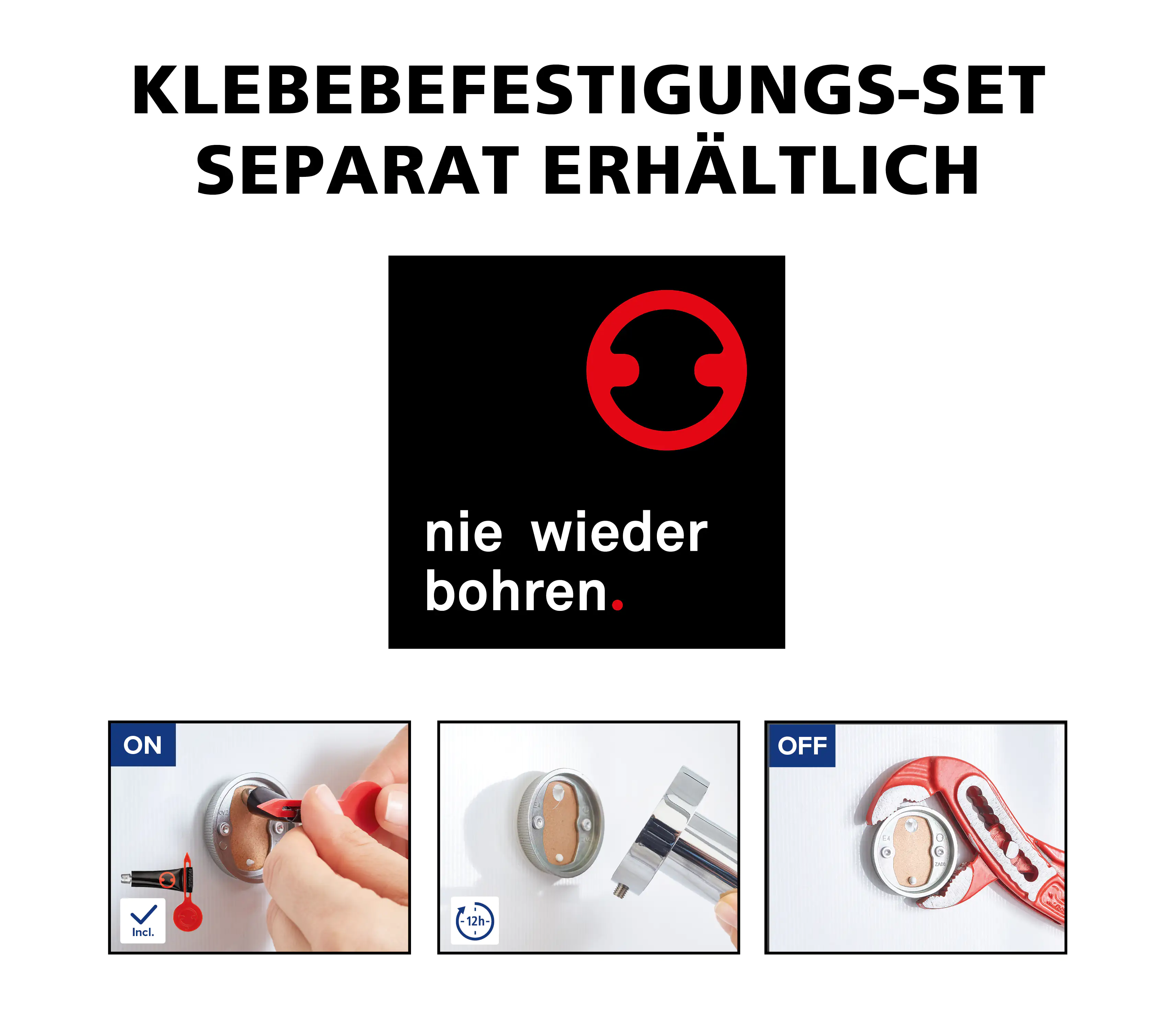 Trendline Multifunktionshaken Simple Round Edelstahl gebürstet
