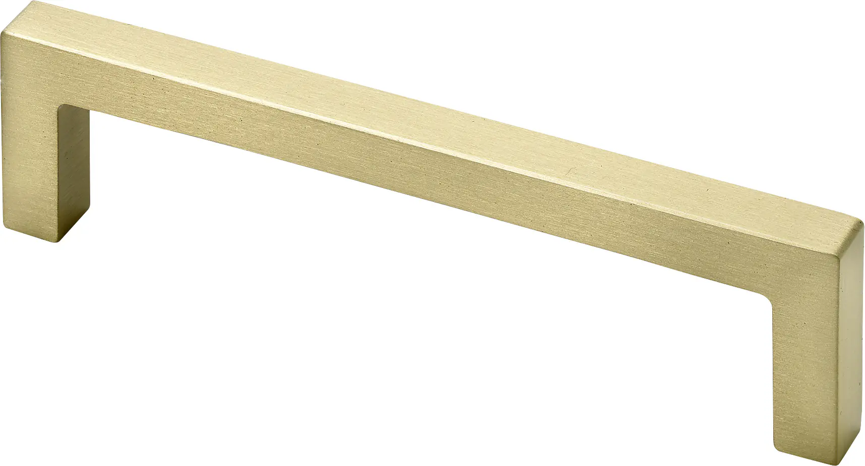 Hettich Möbelgriff Aluminium gold 8,0 x 105,0 x 28,0 mm - 1 Stück