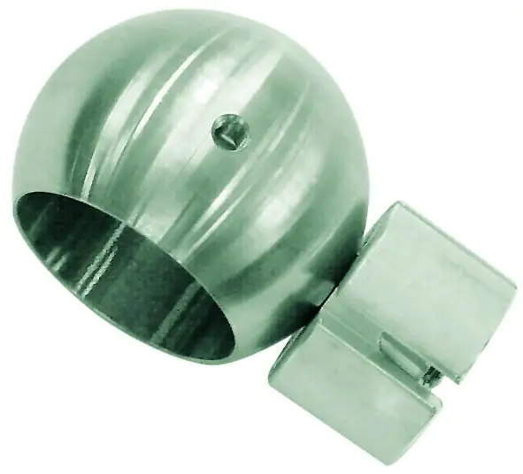 Treba B9 Eckverbindungskugel Edelstahl V2A,