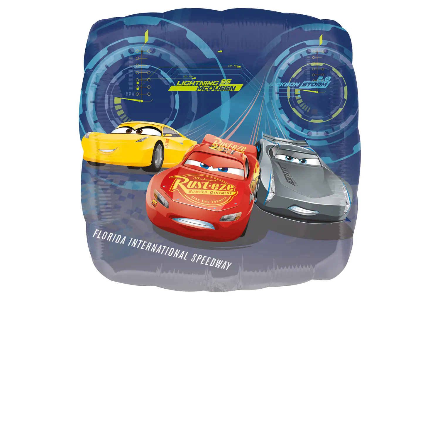 Folienballon Cars 3 - Lightning McQueen 43 cm