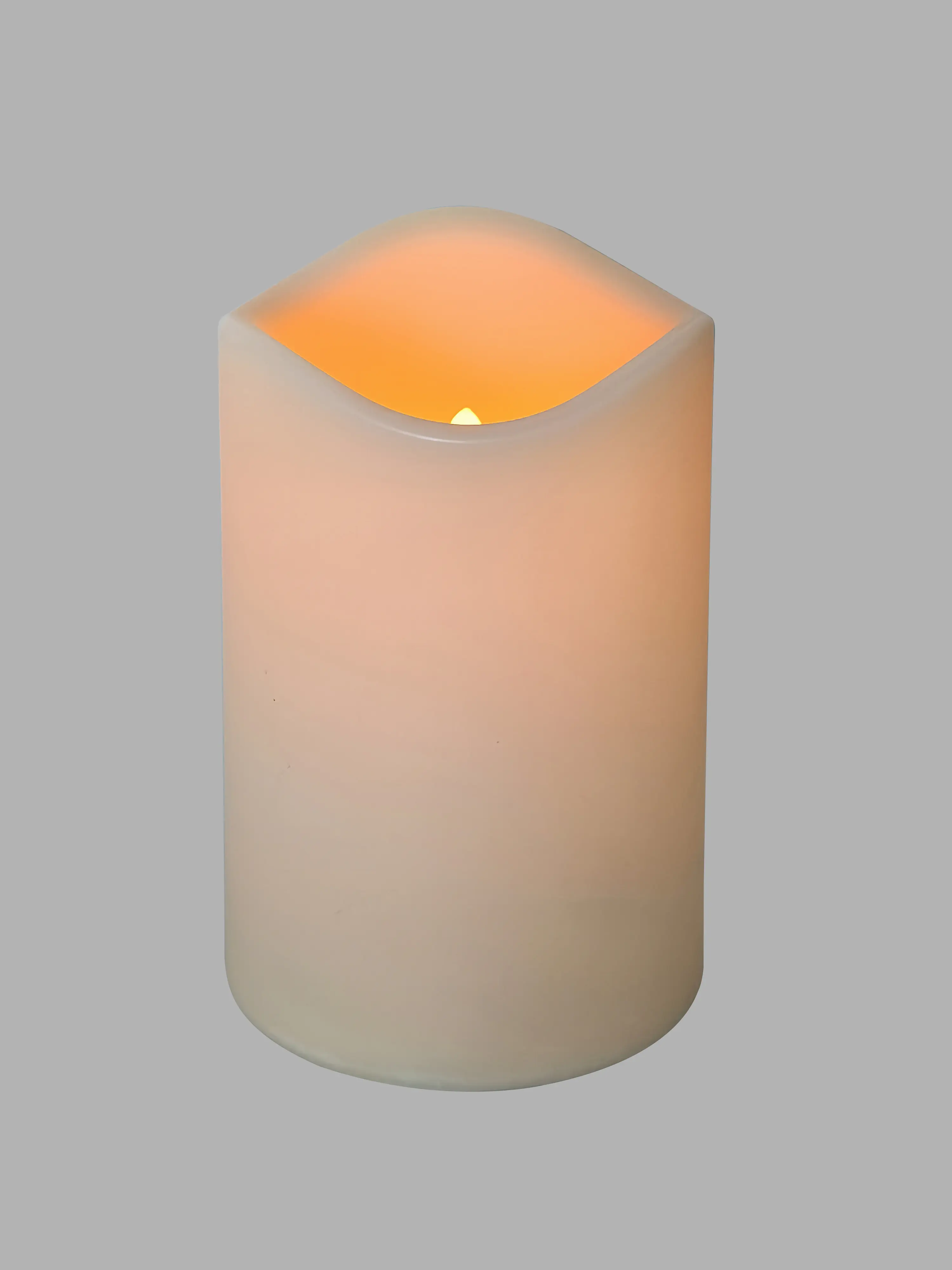 TrendLine LED Kerze Ø 7,5 x 11,5 cm warmweiß