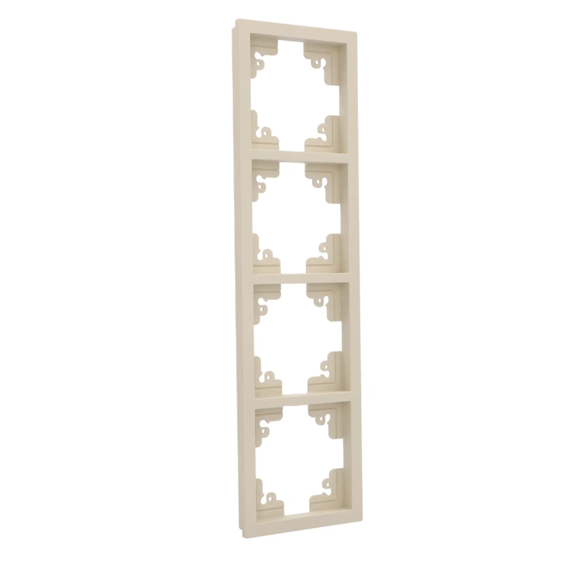 Unitec Abdeckrahmen Miami 4-fach sahara