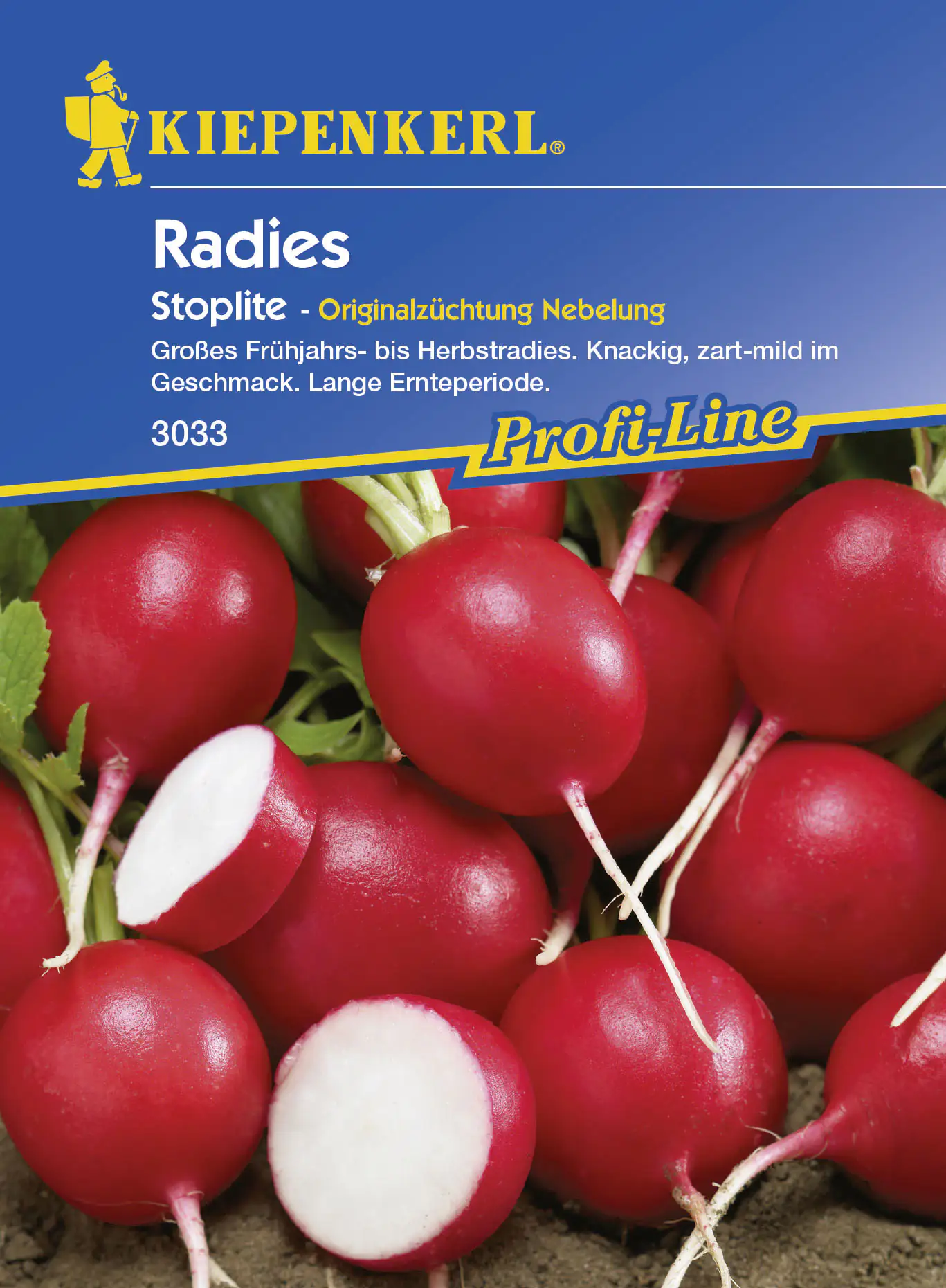 Kiepenkerl Radieschen Stoplite Raphanus sativus var. sativus, Inhalt: ca. 10 lfd. Meter