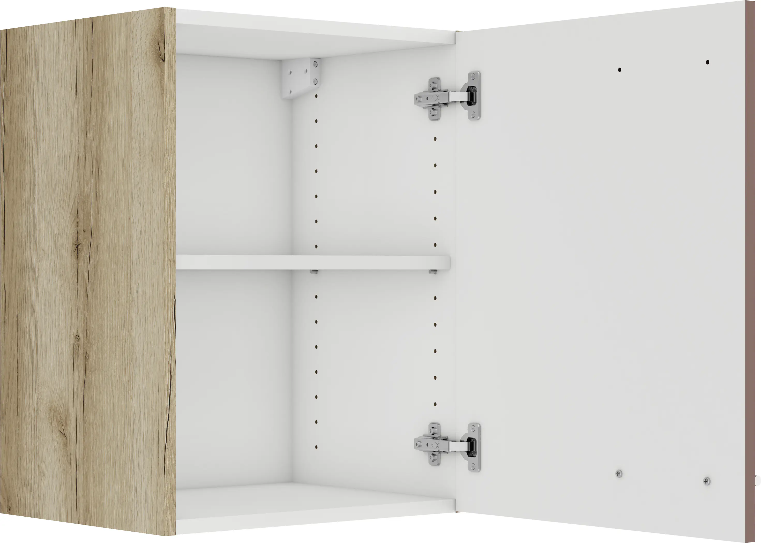 Optifit Oberschrank Bari 407 rostrot/eiche 45 cm
